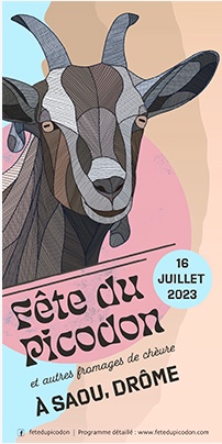 Fête du Picodon à Saoû dans la Drôme