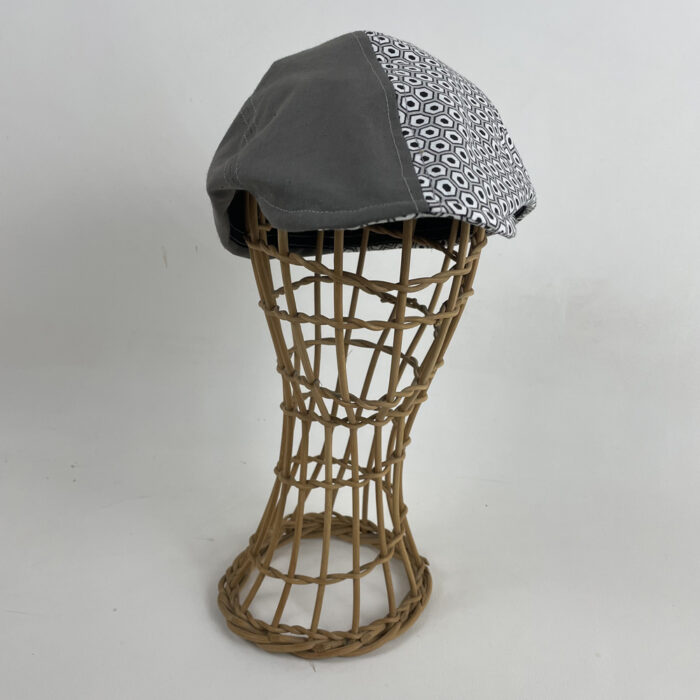 Casquette plate en coton