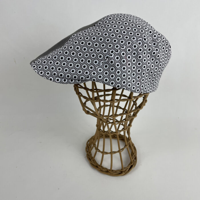 Casquette plate en coton