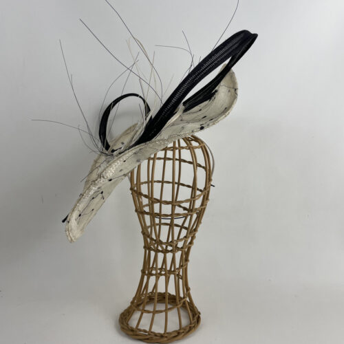 Bijoux de tête en fibres de sisal et buntal
