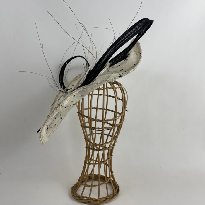 Bijoux de tête en fibres de sisal et buntal