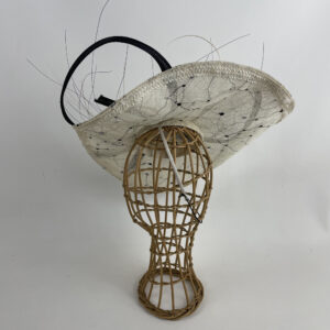 Bijoux de tête en fibres de sisal et buntal