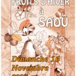 Foire aux Fruits d'Hiver à Saoû (26) le 3ème dimanche de novembre