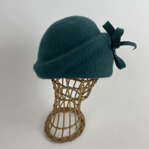 Bonnet en feutre flamand vert canard