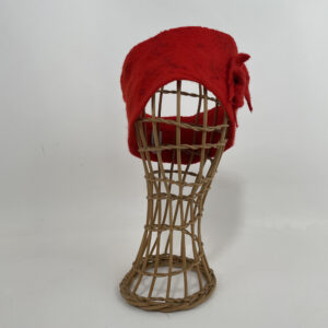 Bandeau en feutre nuno rouge