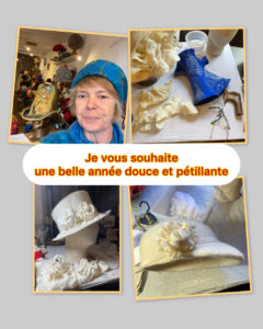 La forêt des chapeaux vous souhaite une belle année douce et pétillante