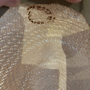 Chapeau trilby en paille de Panama