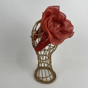 Bandeau en fibre de banane orange